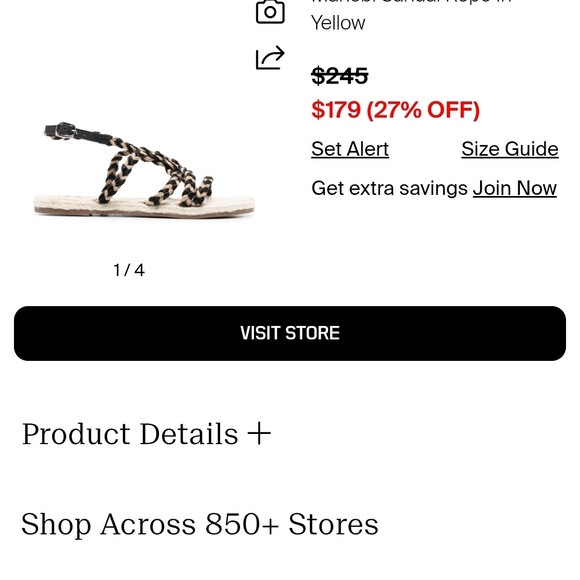 Manebi Sandal Rope - Picture 2 of 6